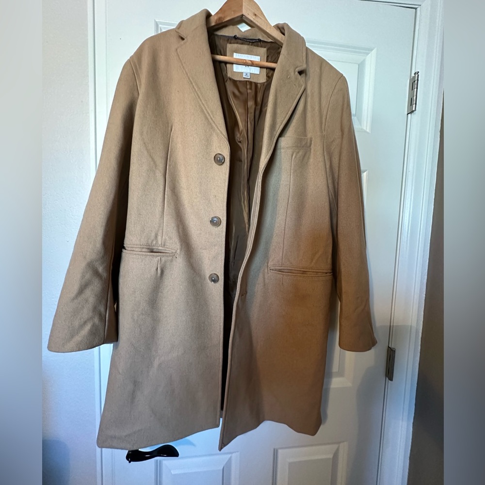 Goodfellow & Co Camel topcoat size medium